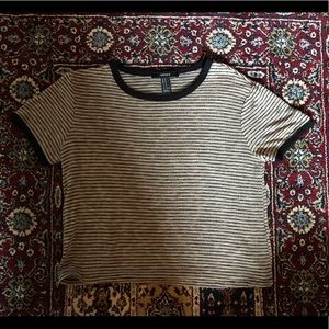 Forever 21 Striped Skater Shirt